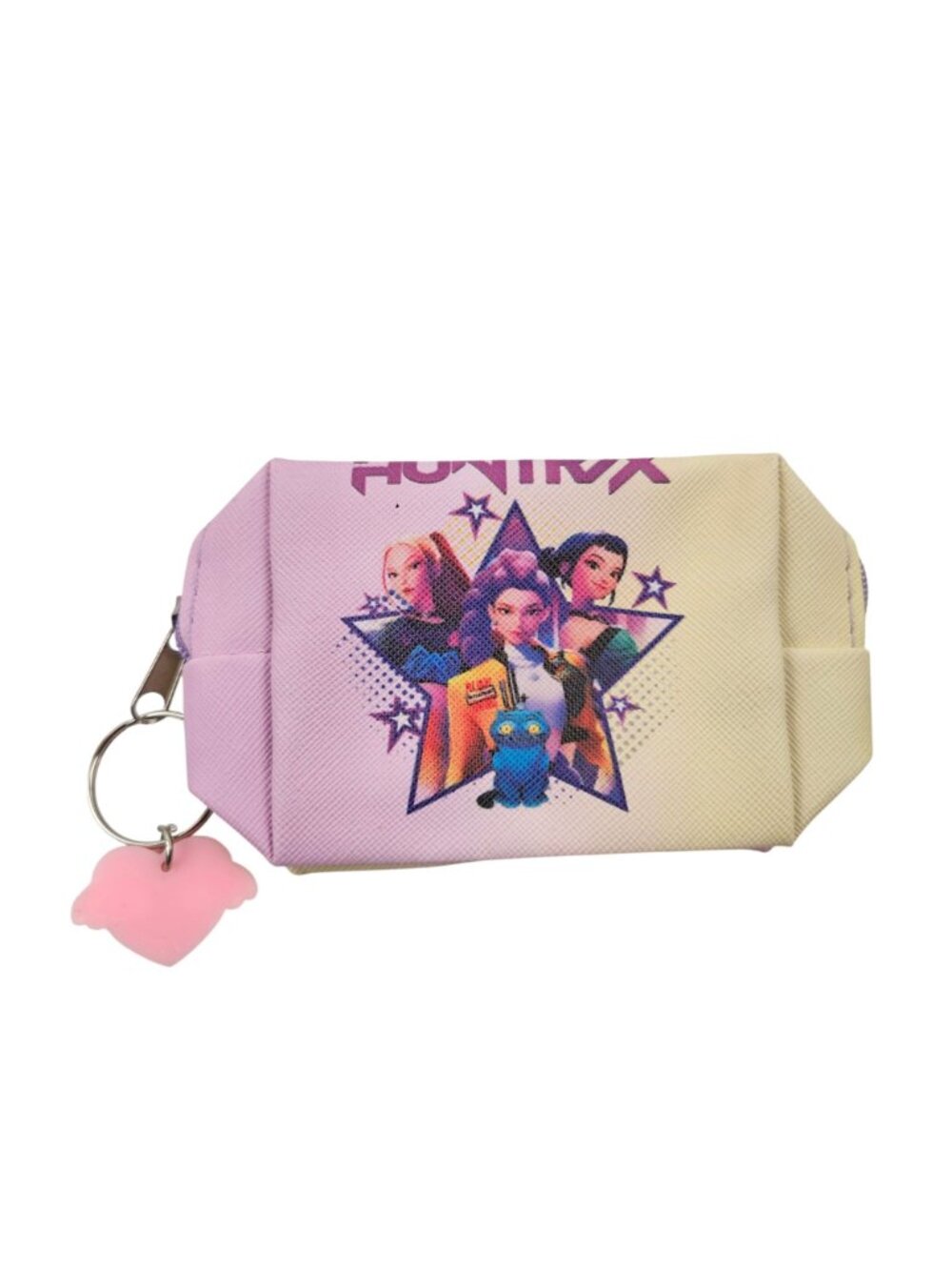 Kpop Demon Hunter Coin Purse Set of 12 Heart Charm Pastel Change Pouch NWOT - Picture 7 of 10